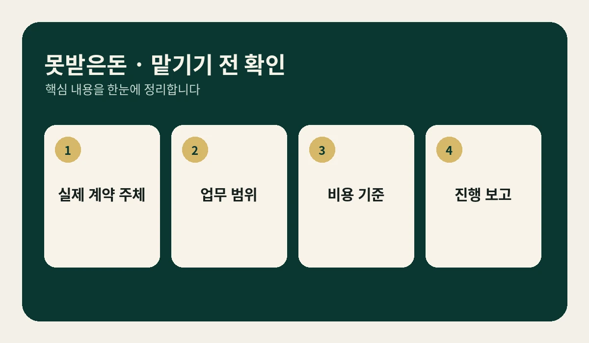 부산 못받은돈 받아드립니다 안내 이미지