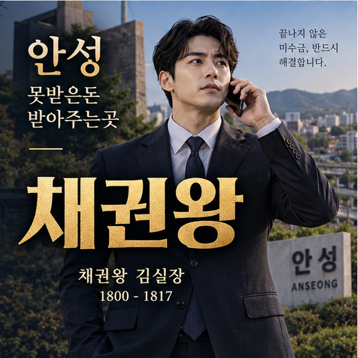안성 못받은돈 받아주는곳 채권왕 김실장
