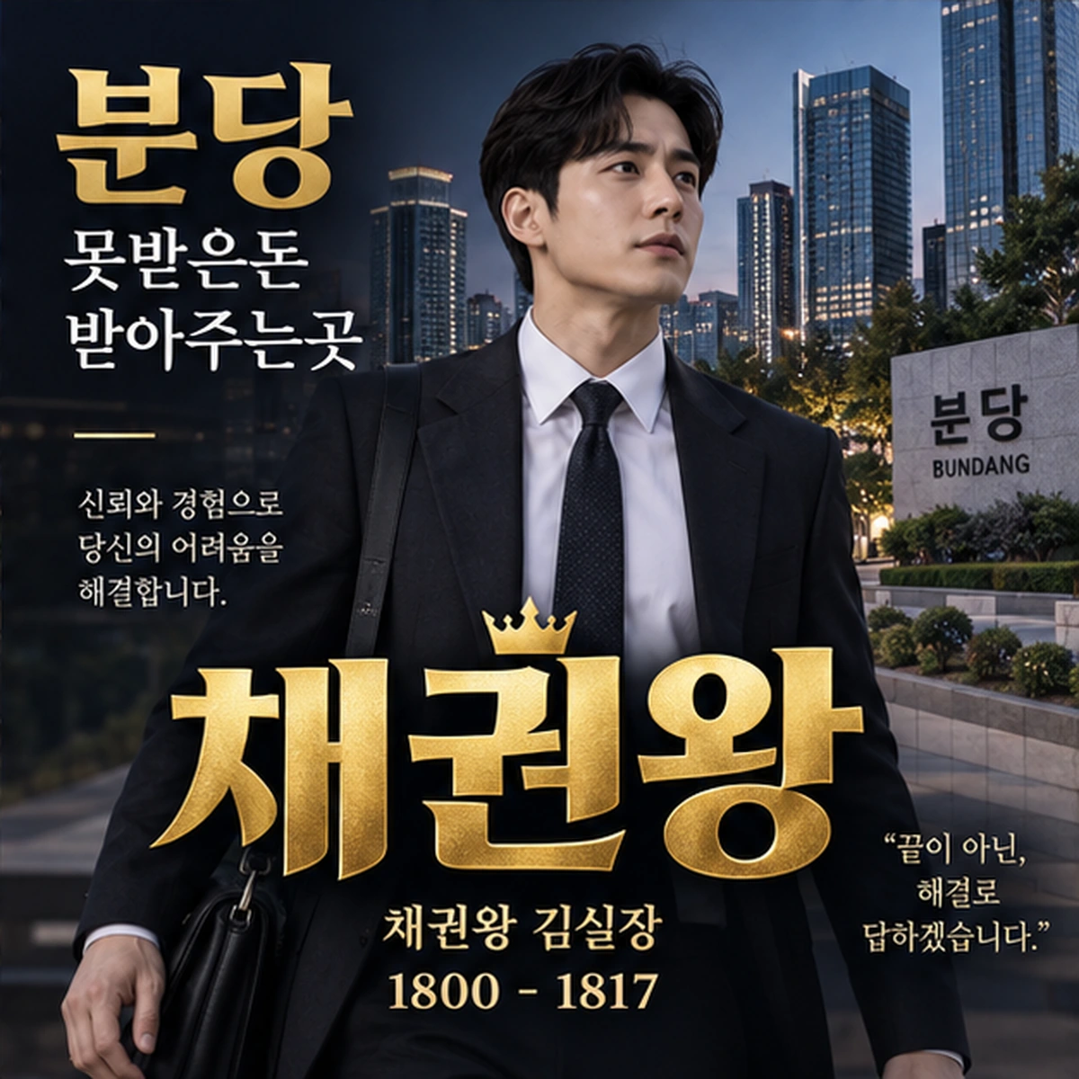 분당 못받은돈 받아주는곳 채권왕 김실장