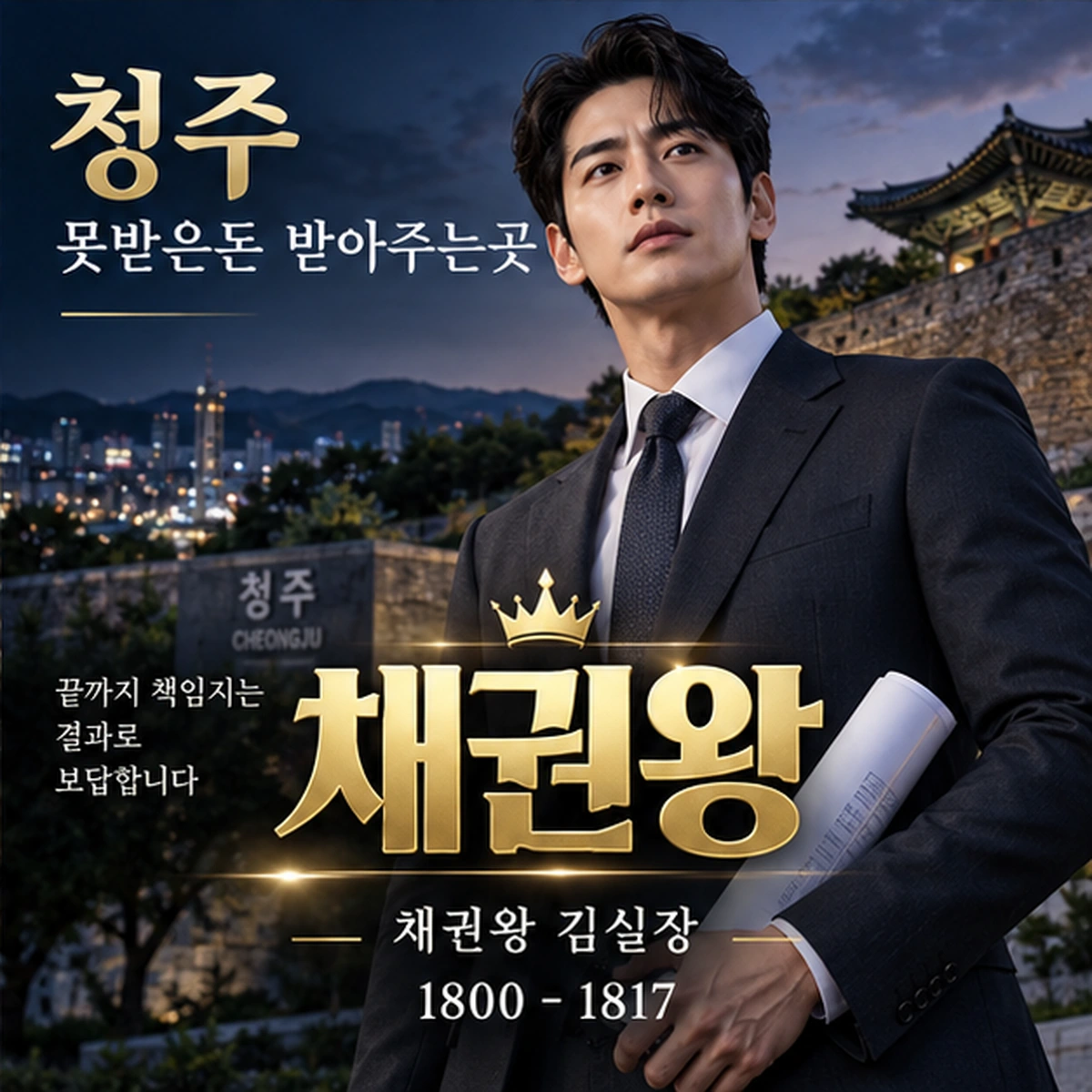청주 못받은돈 받아주는곳 채권왕 김실장