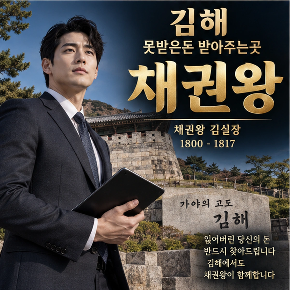 김해 못받은돈 받아주는곳 채권왕 김실장