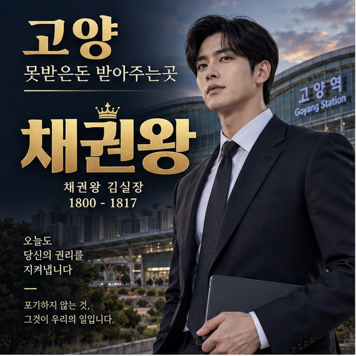 고양 못받은돈 받아주는곳 채권왕 김실장