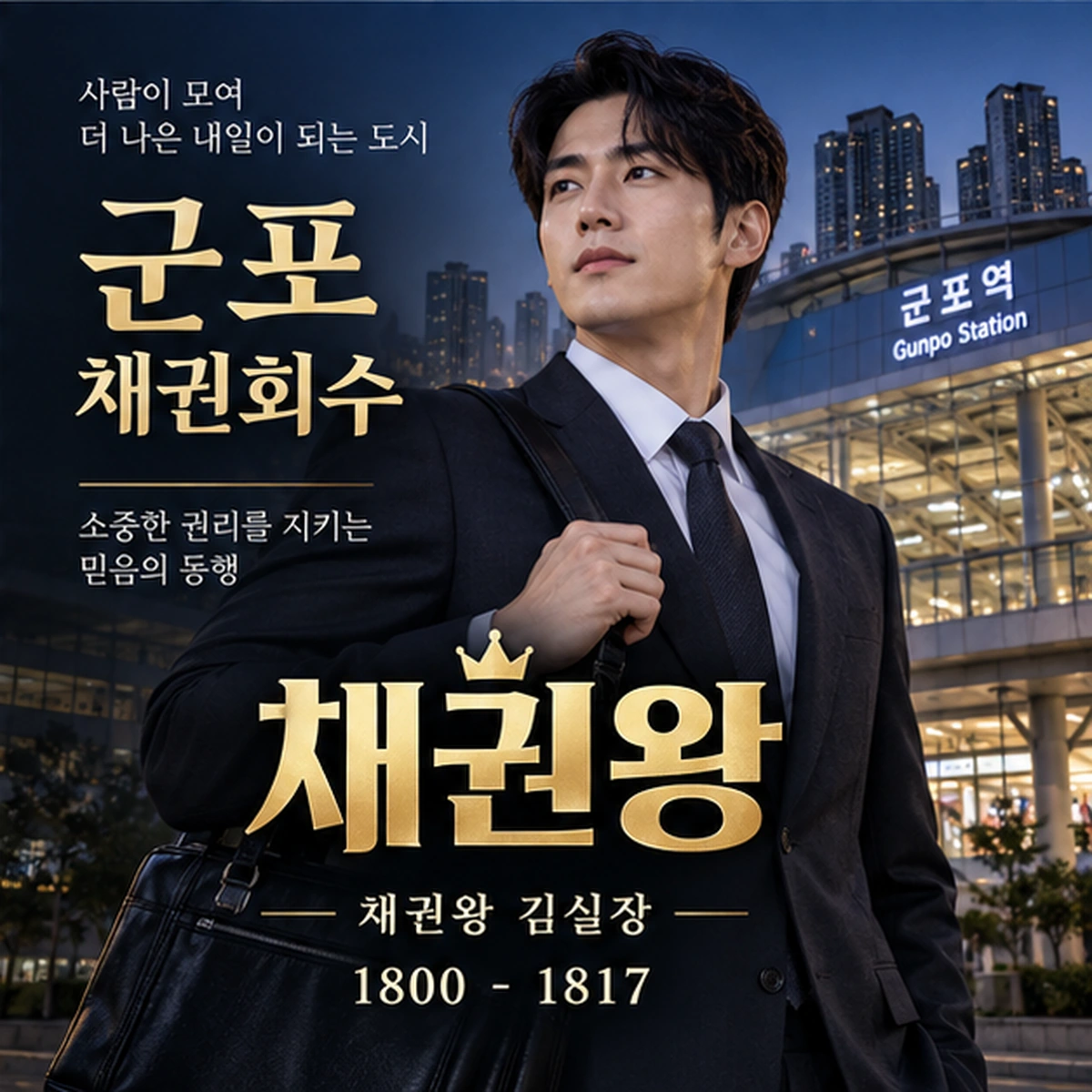 군포 채권회수 채권왕 김실장