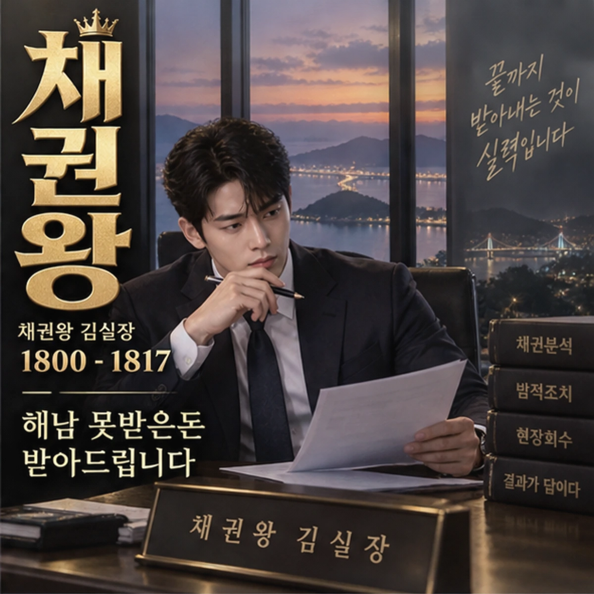 해남 못받은돈 받아드립니다 채권왕 김실장