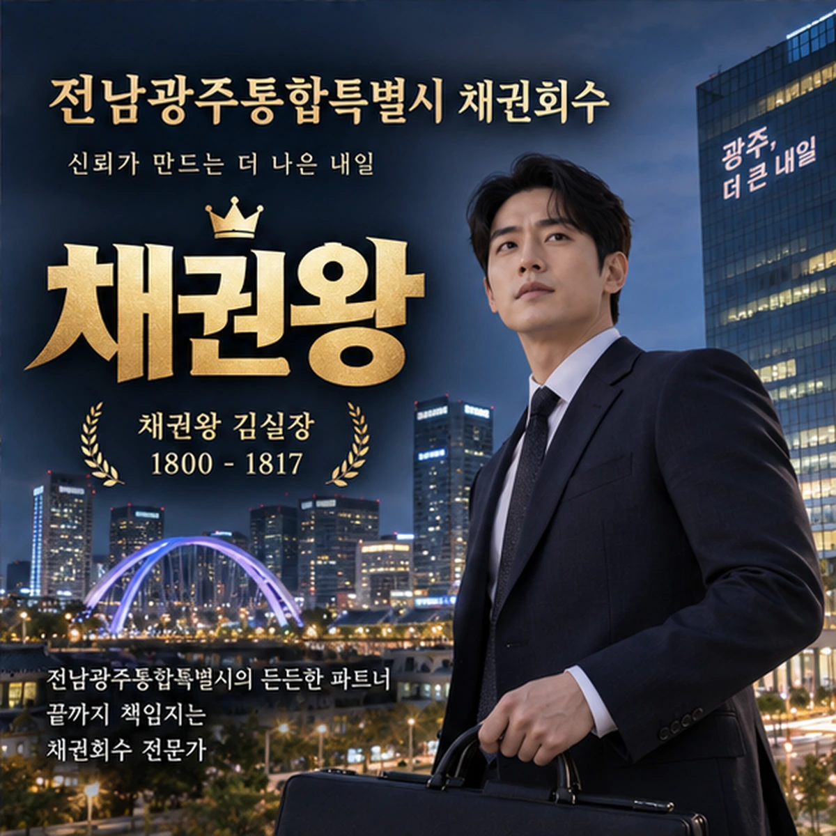 전남광주통합특별시 채권회수 채권왕 김실장