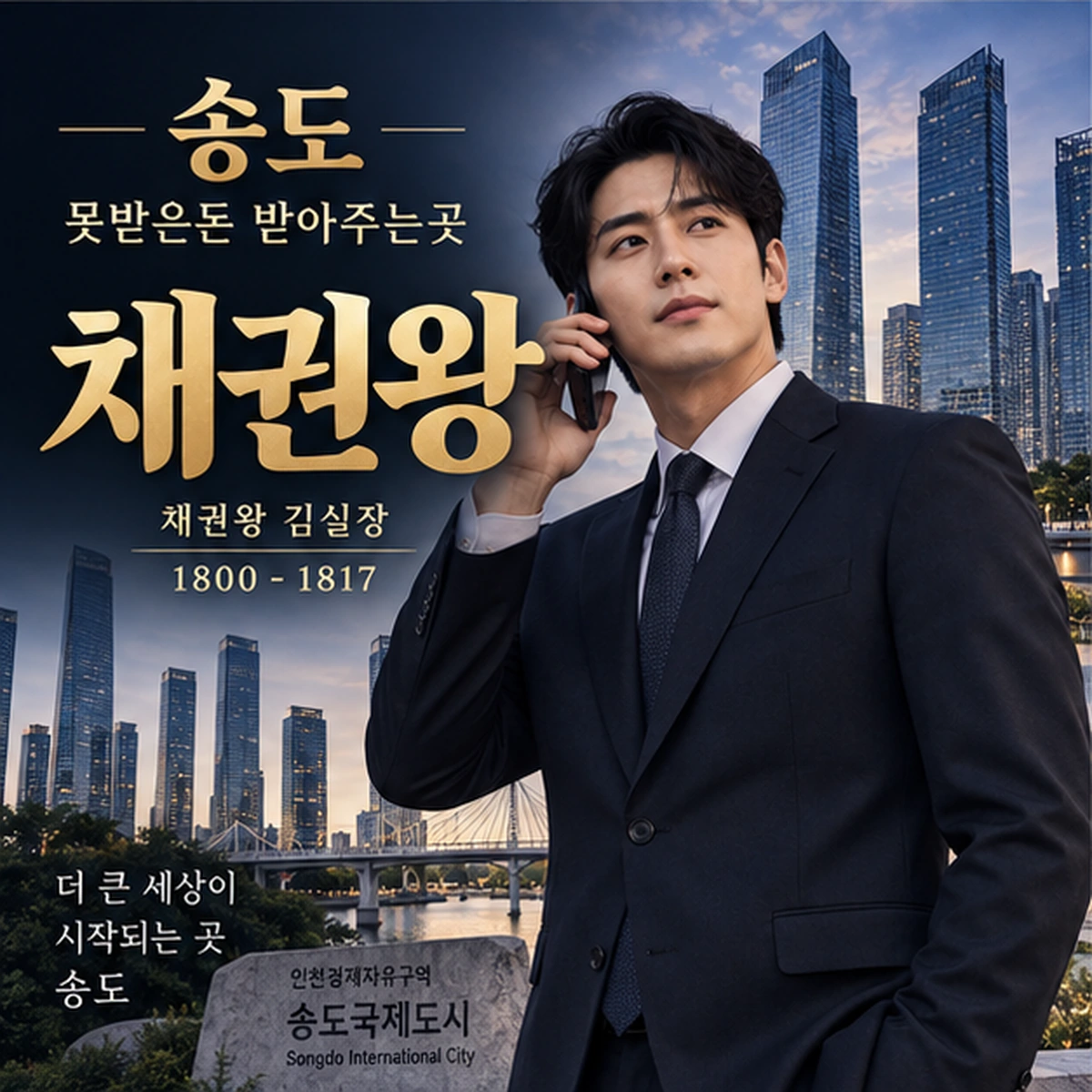 송도 못받은돈 받아주는곳 채권왕 김실장