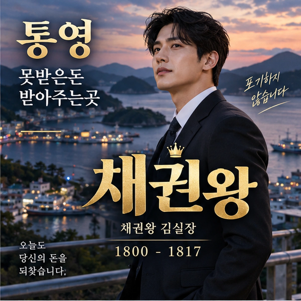 통영 못받은돈 받아주는곳 채권왕 김실장