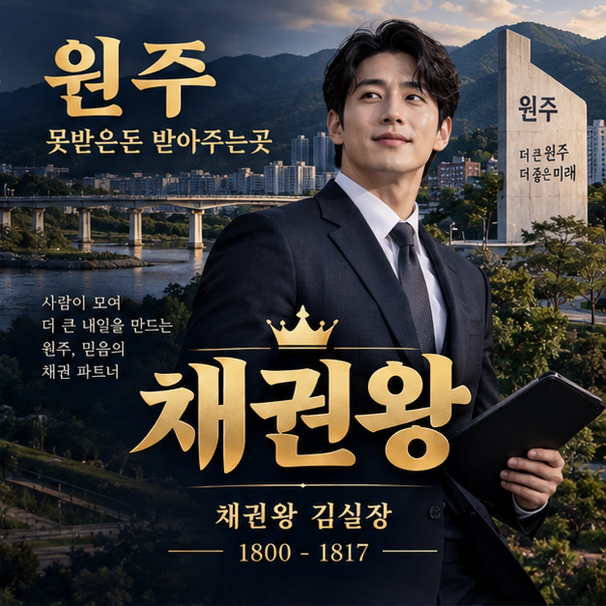 원주 못받은돈 받아주는곳 채권왕 김실장