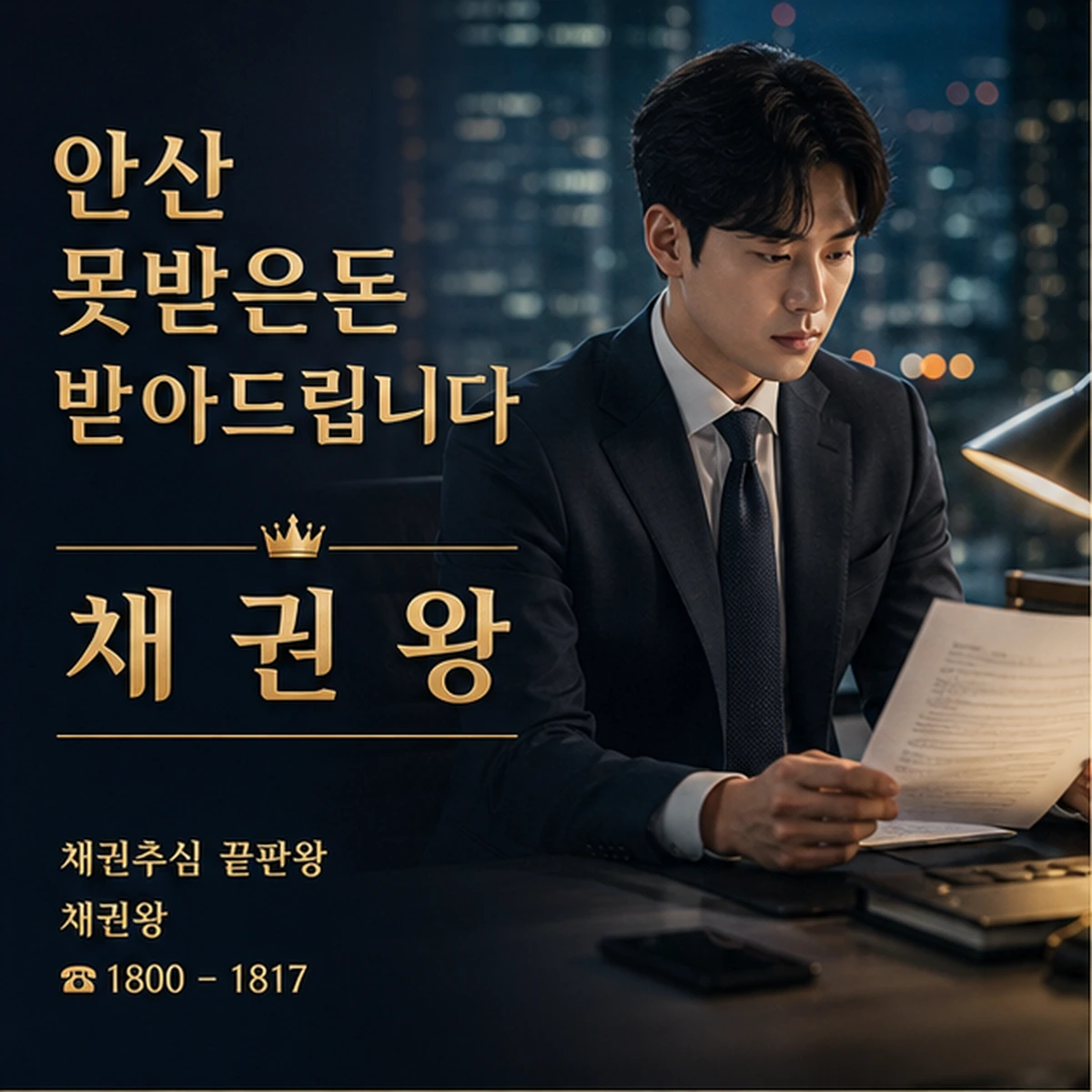 안산 못받은돈 받아드립니다 채권왕 김실장