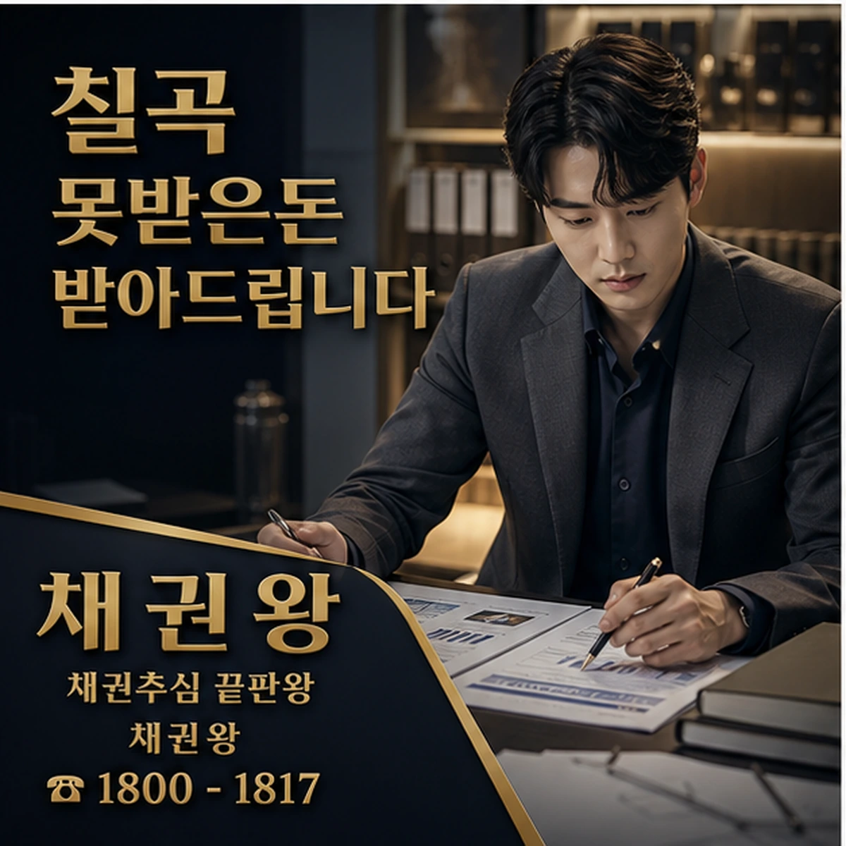 칠곡 못받은돈 받아드립니다 채권왕 김실장
