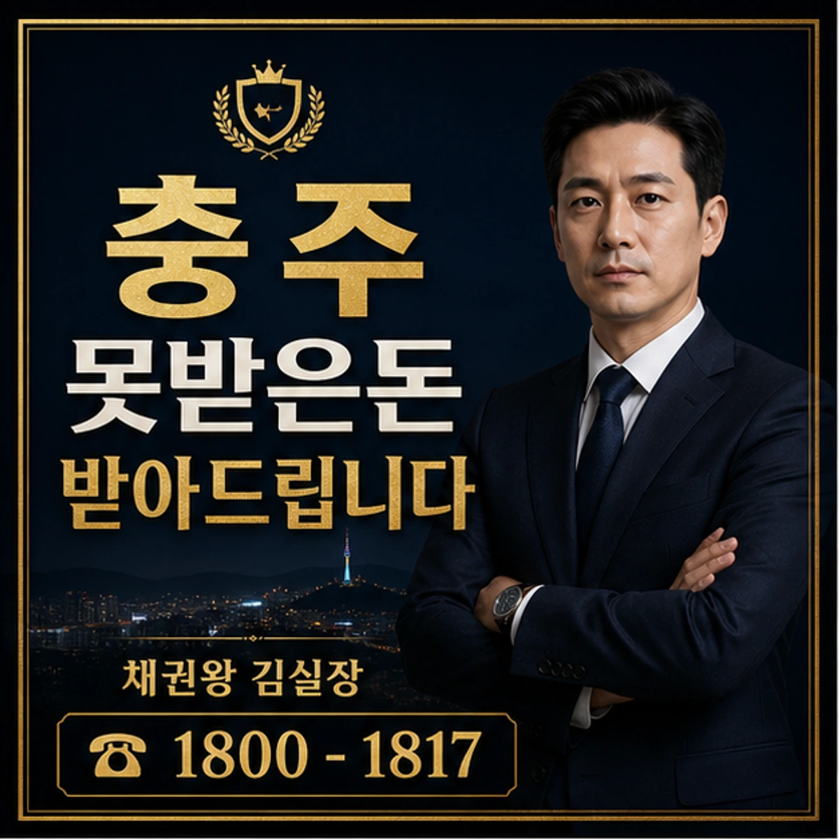 충주 못받은돈 받아드립니다 채권왕 김실장