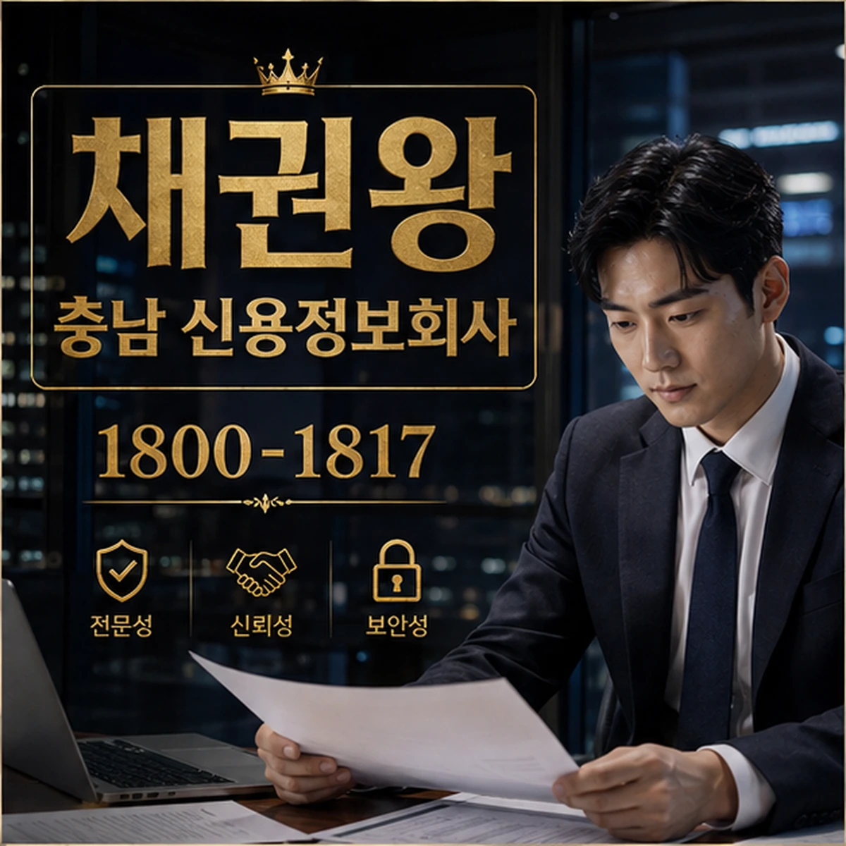 충남 신용정보회사 채권왕 김실장