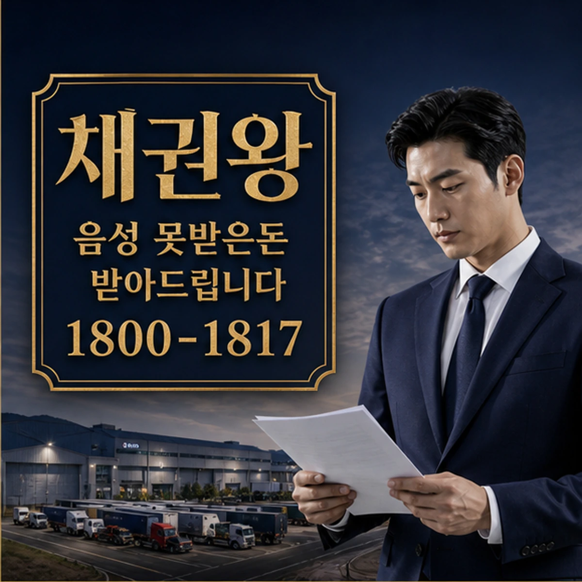 음성 못받은돈 받아드립니다 채권왕 김실장