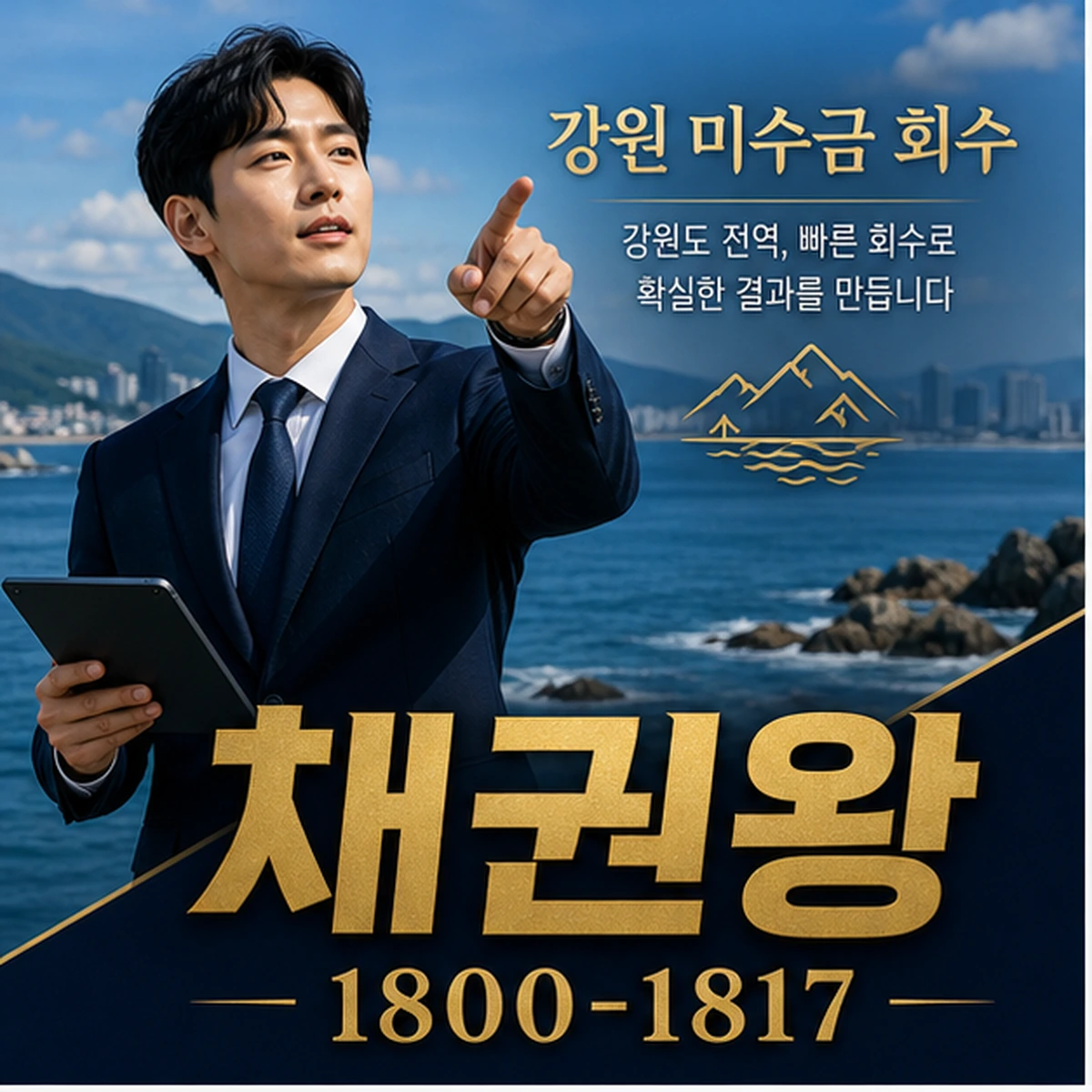 강원 미수금 회수 채권왕 김실장