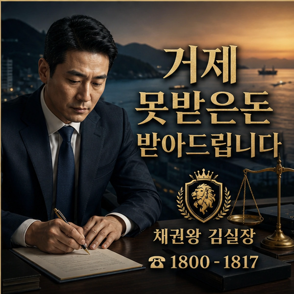 거제 못받은돈 받아드립니다 채권왕 김실장