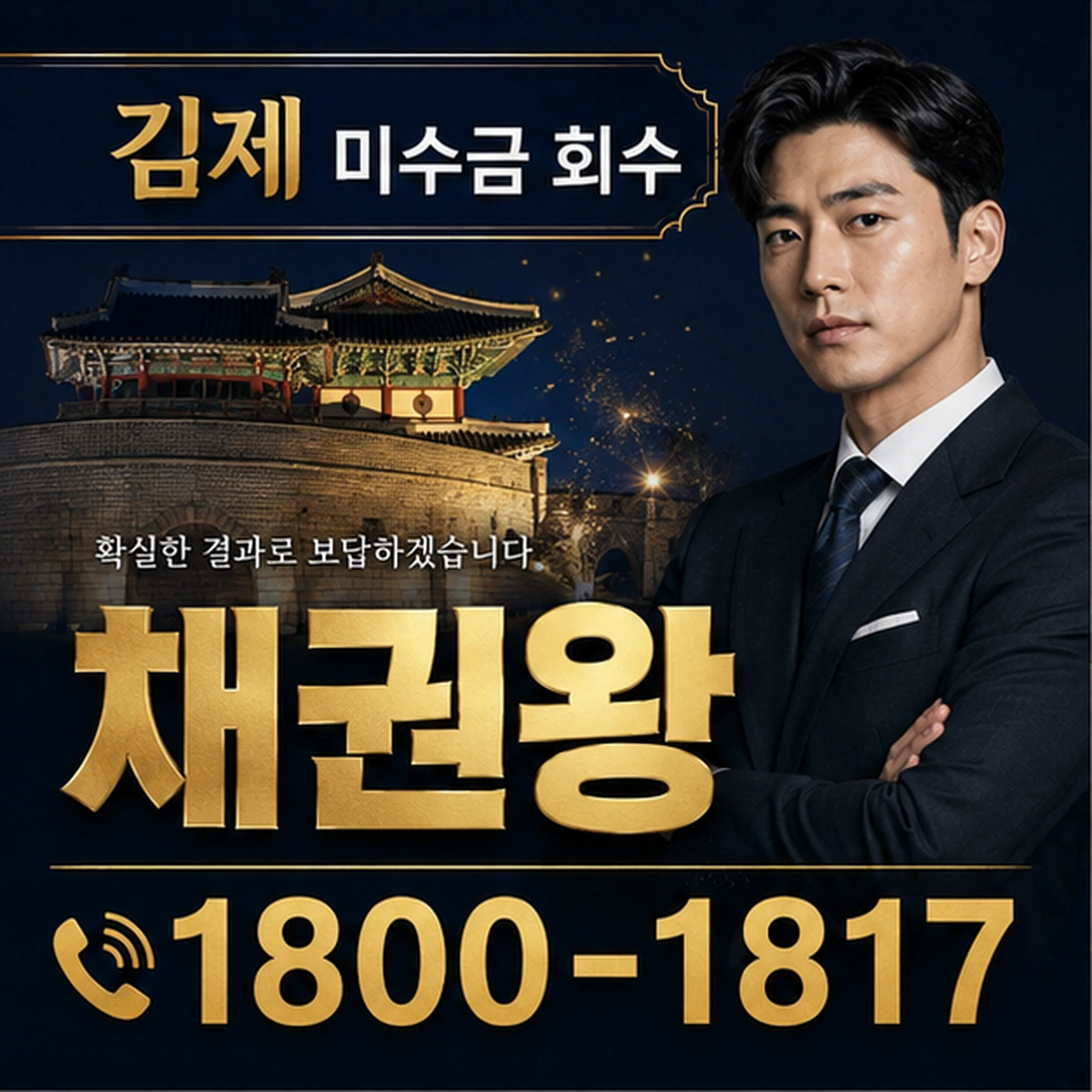 김제 미수금 회수 채권왕 김실장