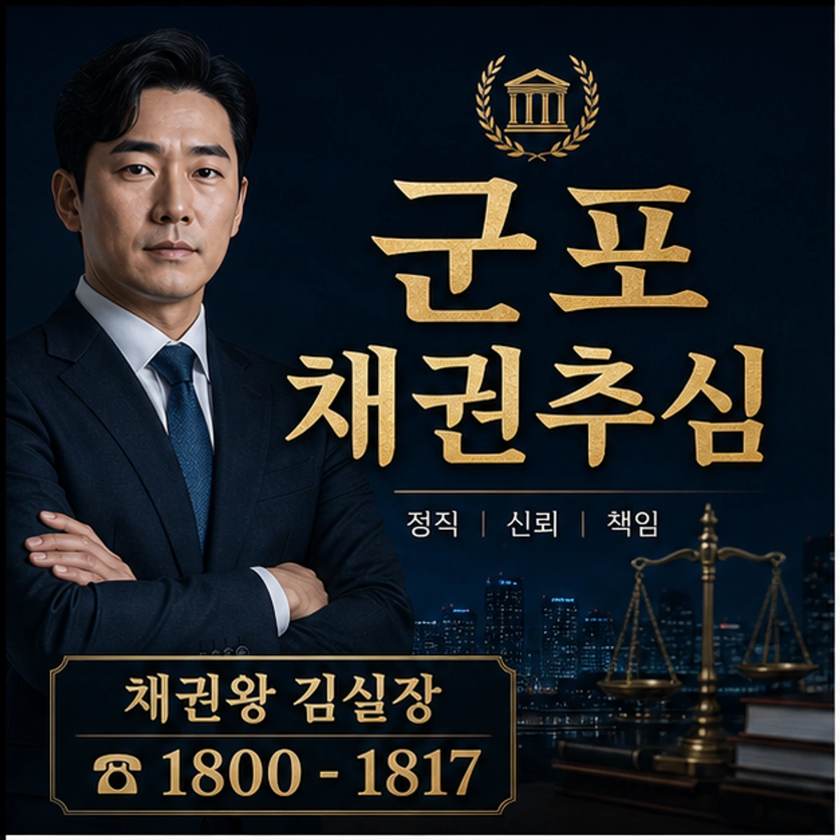 군포 채권추심 채권왕 김실장