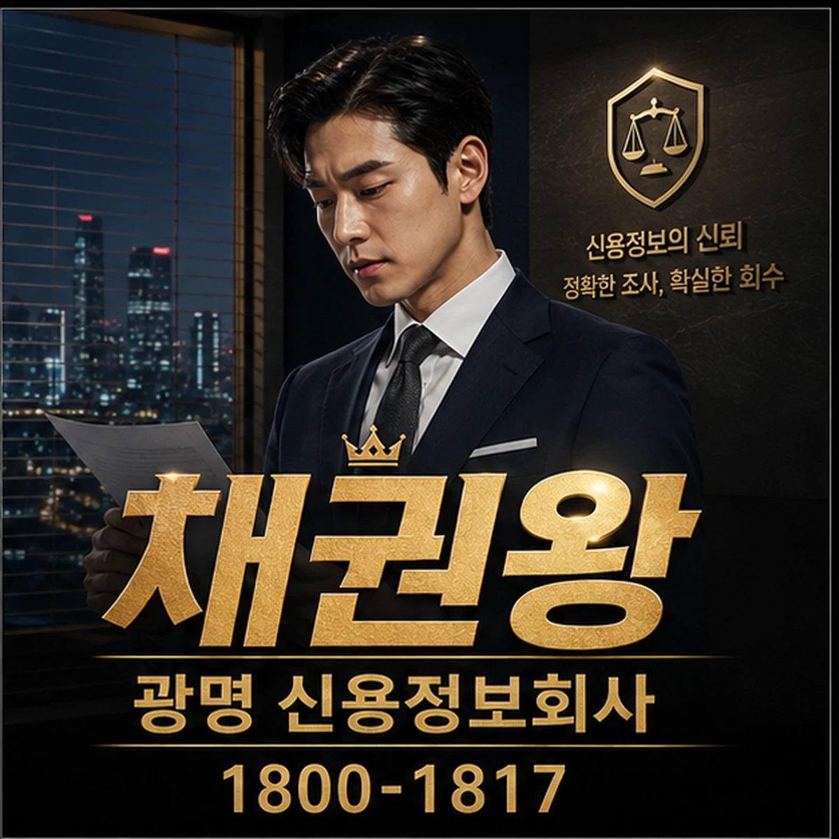 광명 신용정보회사 채권왕 김실장
