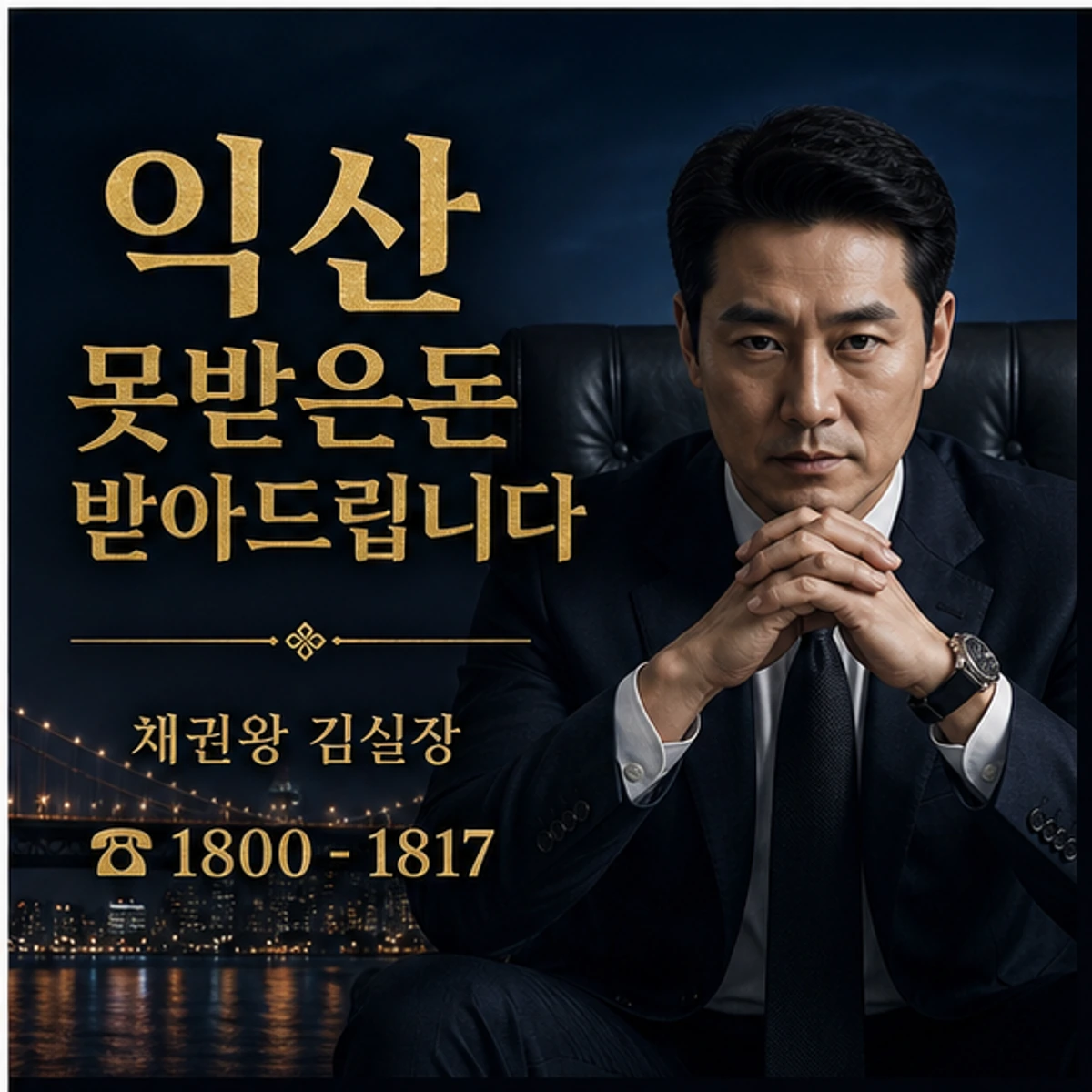 익산 못받은돈 받아드립니다 채권왕 김실장