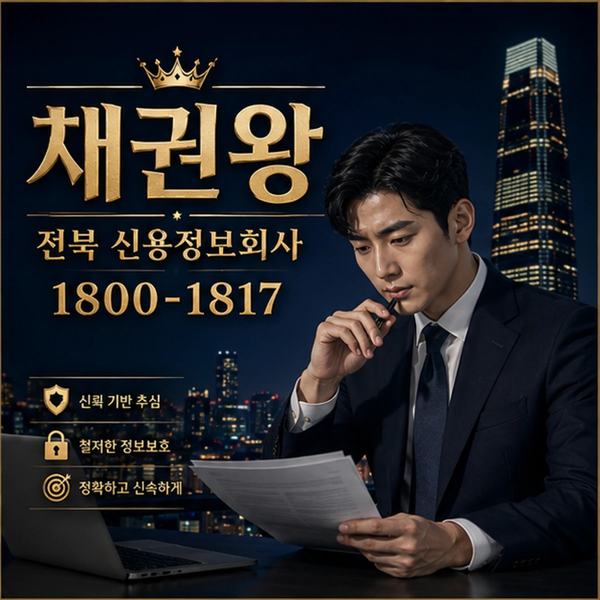 전북 신용정보회사 채권왕 김실장