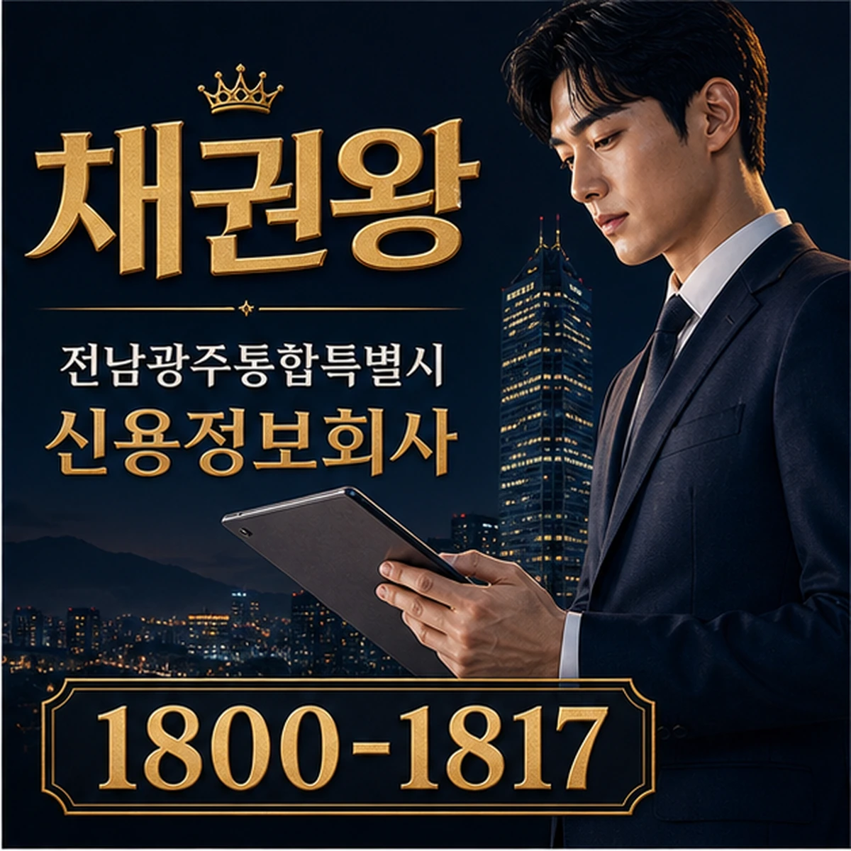 전남광주통합특별시 신용정보회사 채권왕 김실장