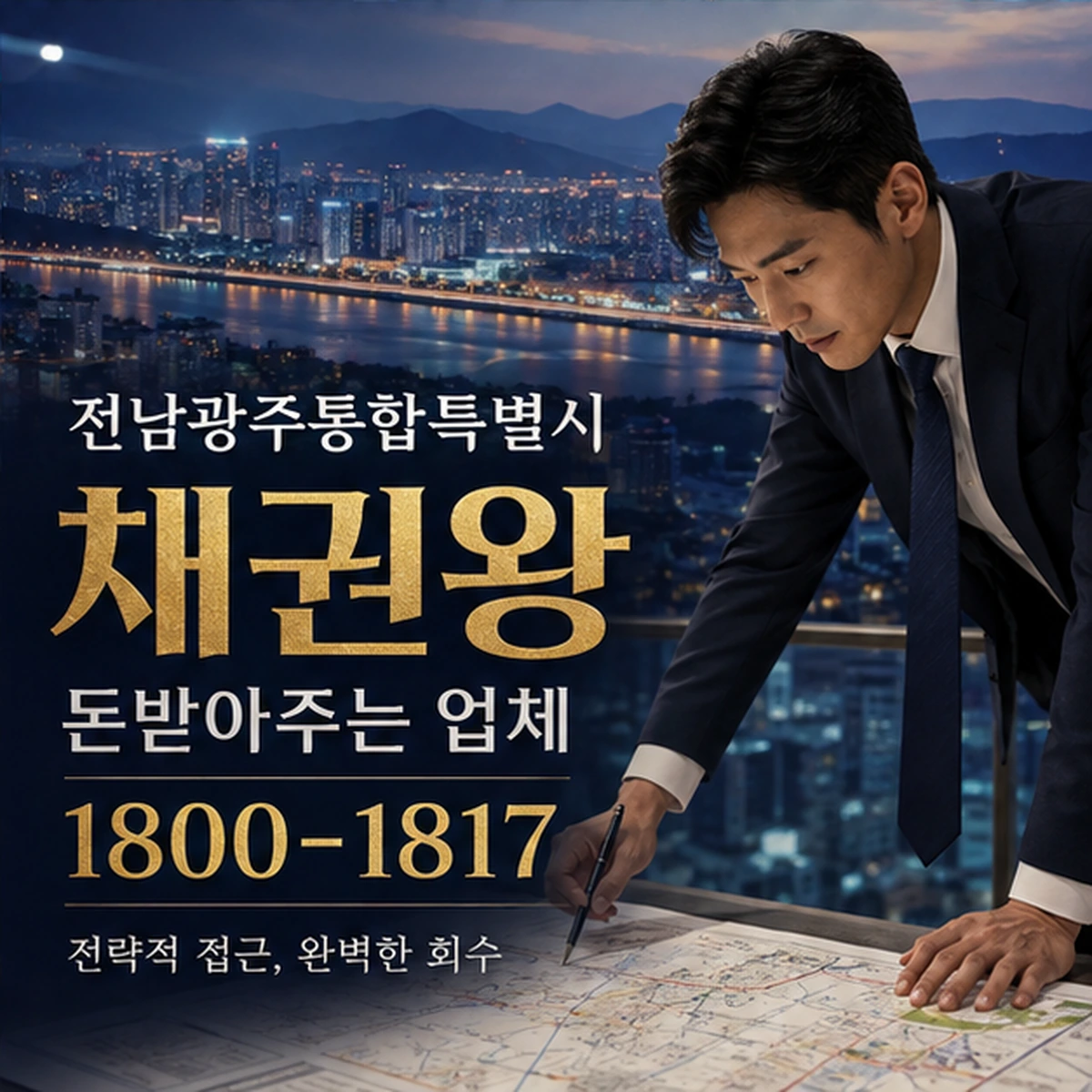 전남광주통합특별시 돈받아주는 업체 채권왕 김실장