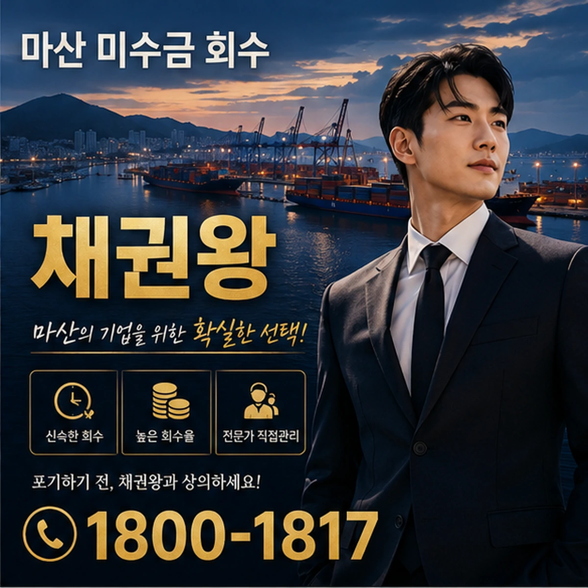 마산 미수금 회수 채권왕 김실장