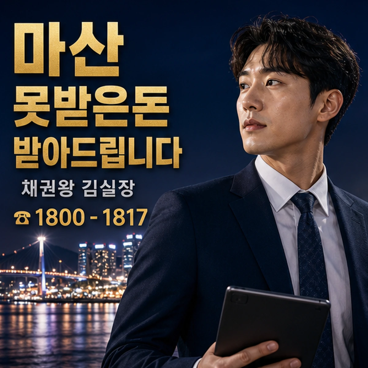 마산 못받은돈 받아드립니다 채권왕 김실장