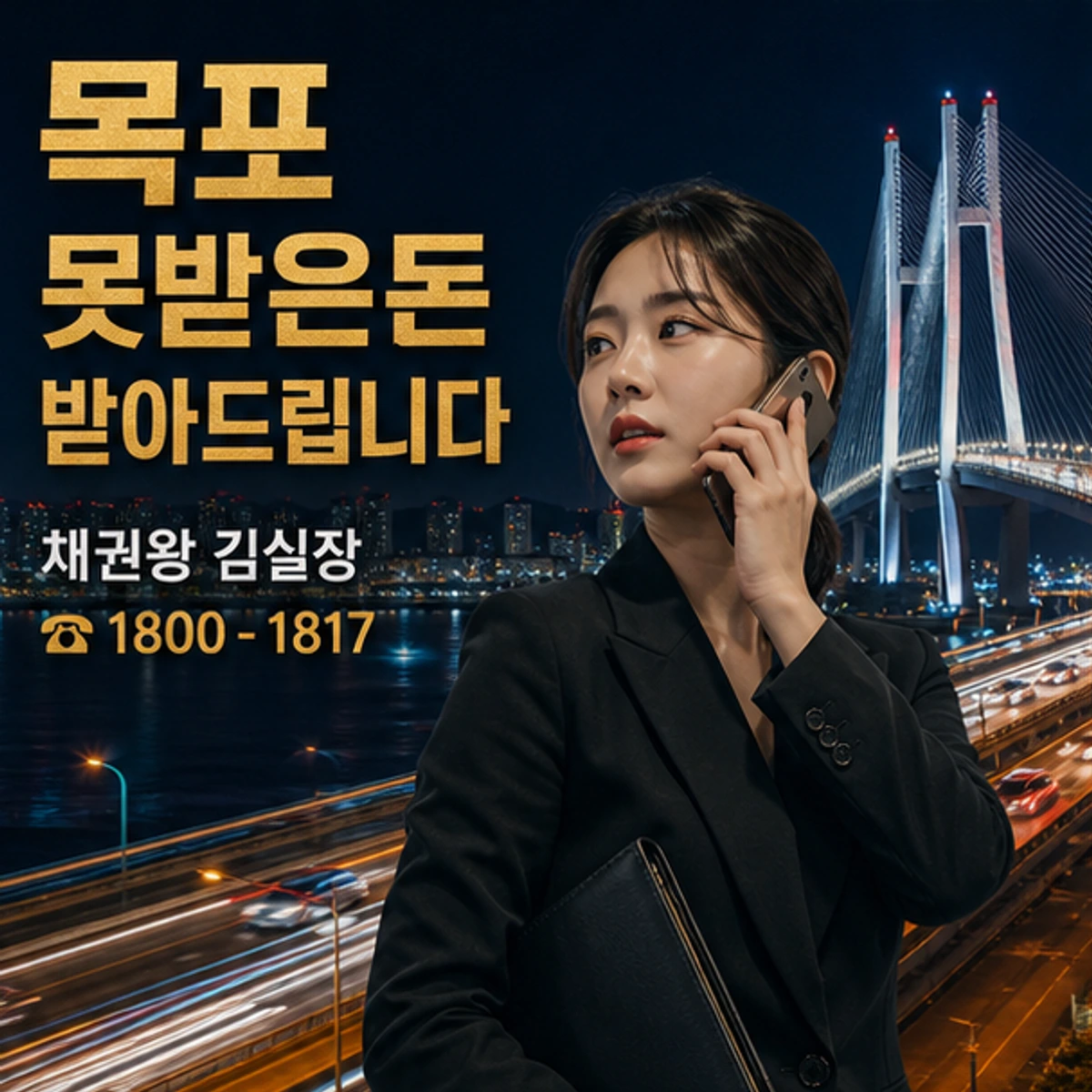 목포 못받은돈 받아드립니다 채권왕 김실장