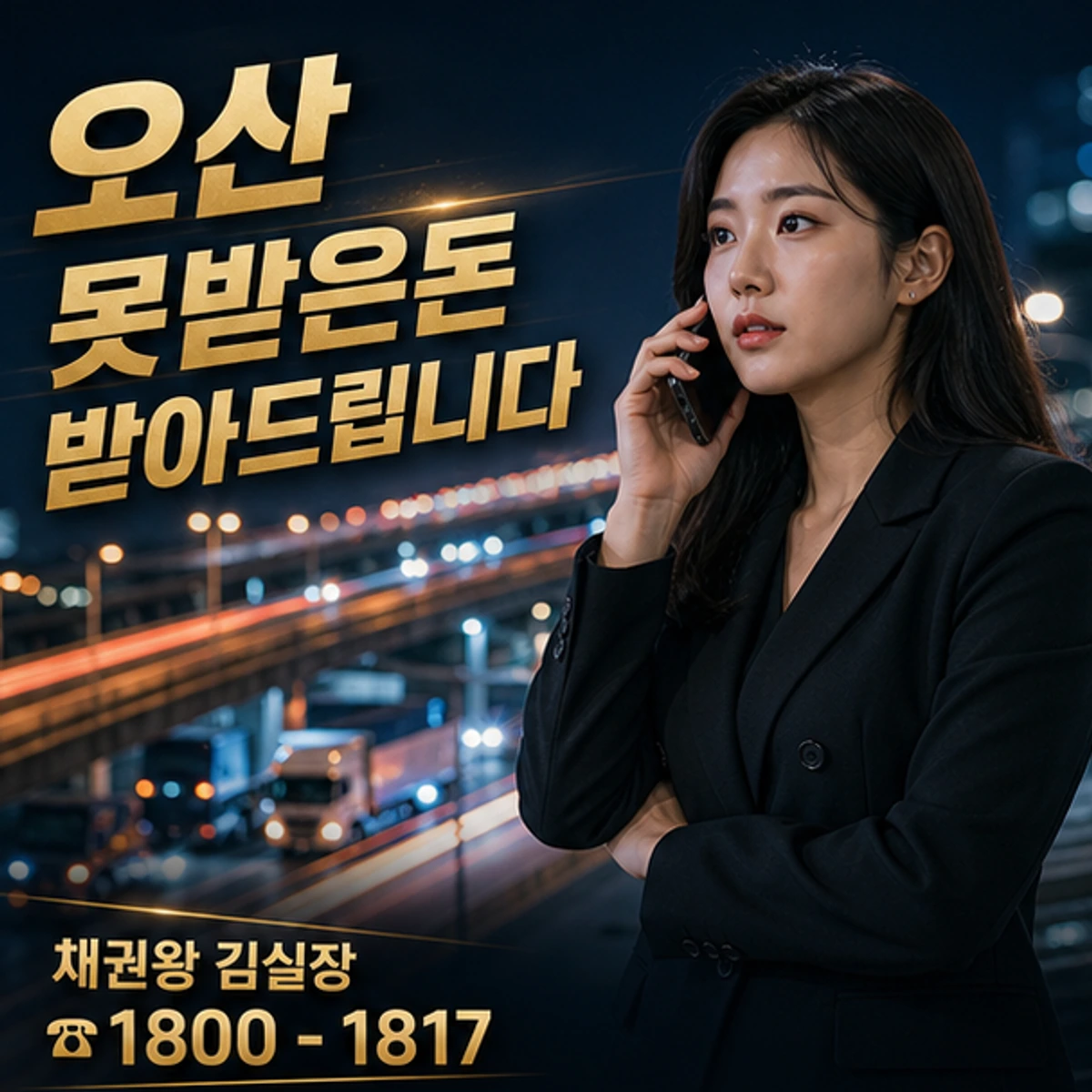 오산 못받은돈 받아드립니다 채권왕 김실장