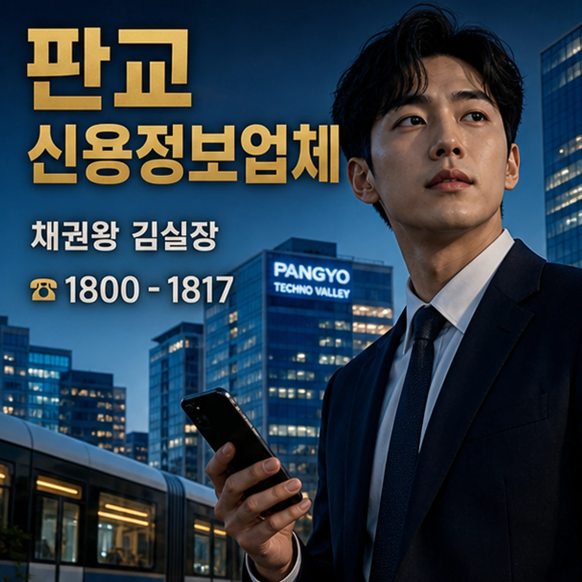 판교 신용정보업체 채권왕 김실장