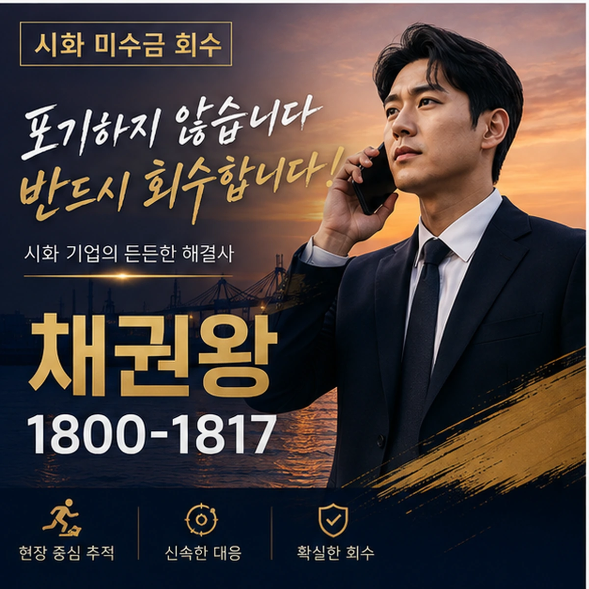 시화 미수금 회수 채권왕 김실장