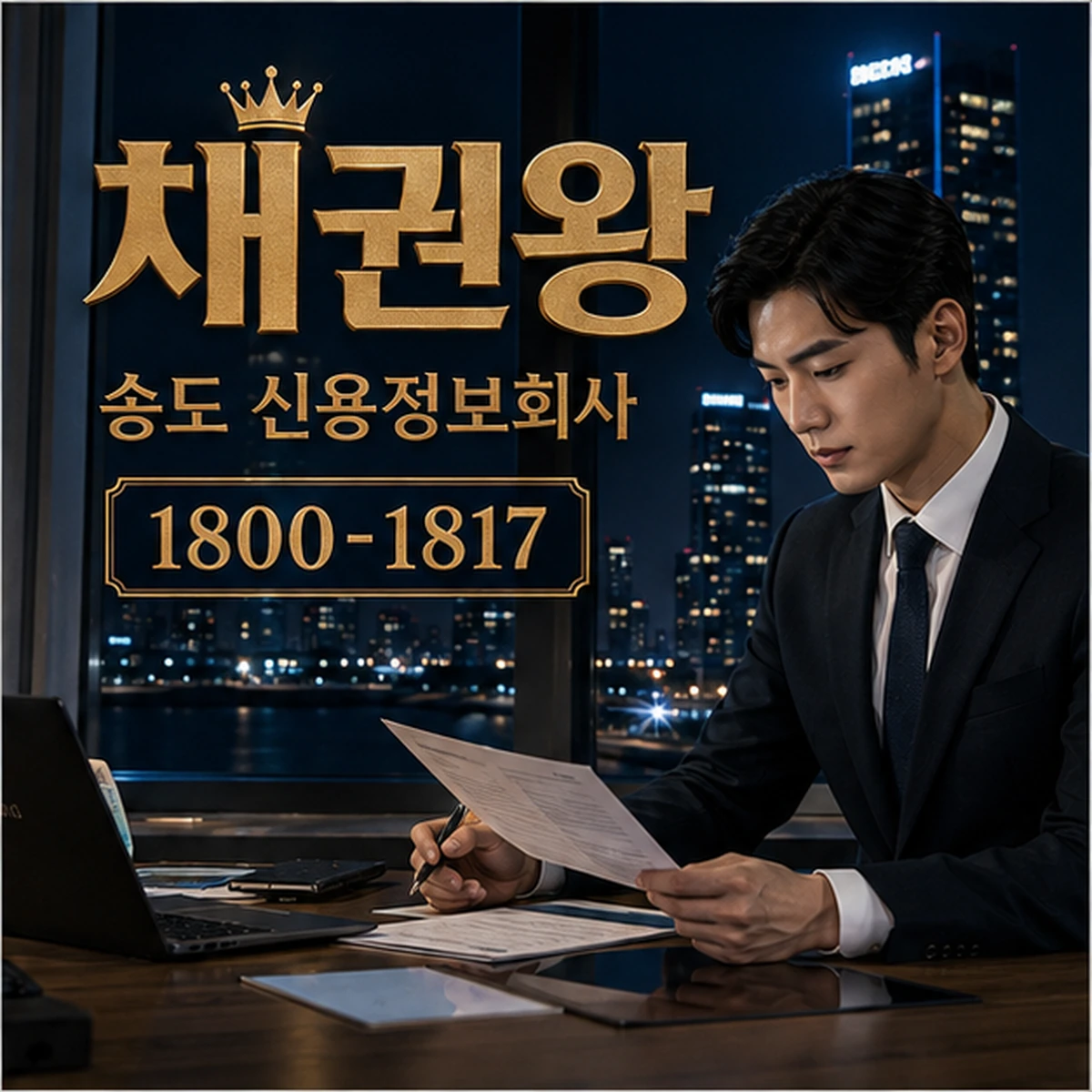 송도 신용정보회사 채권왕 김실장