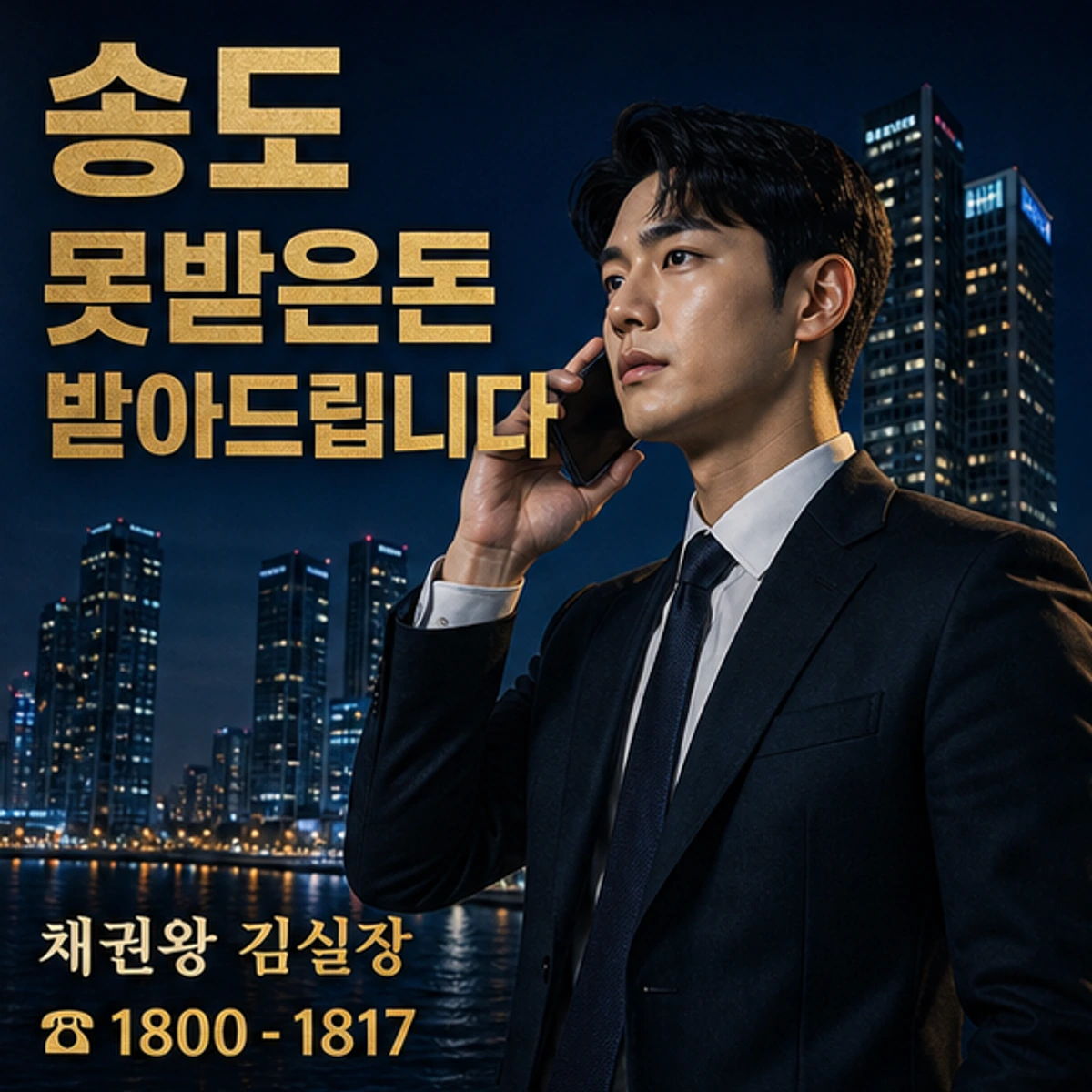 송도 못받은돈 받아드립니다 채권왕 김실장
