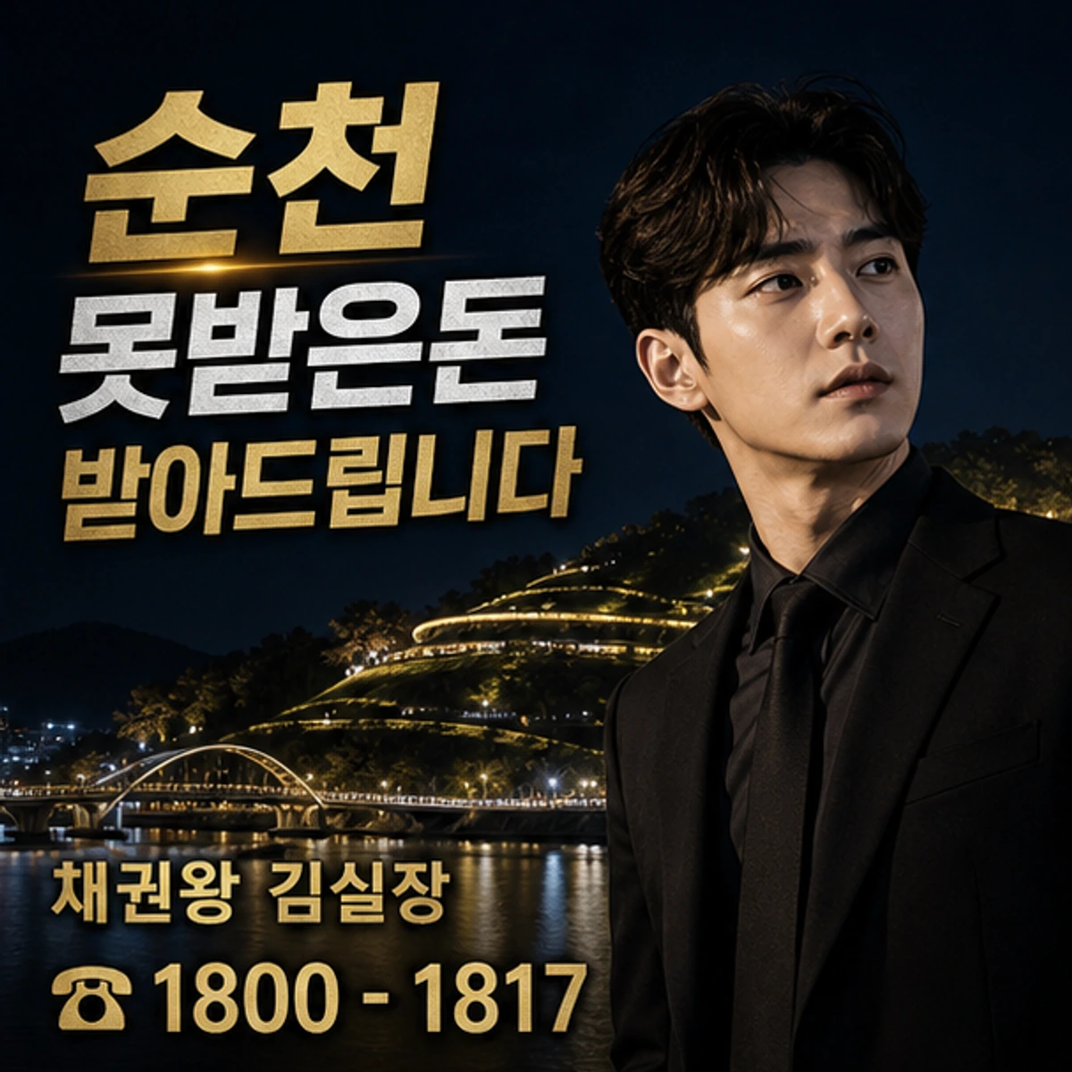 순천 못받은돈 받아드립니다 채권왕 김실장