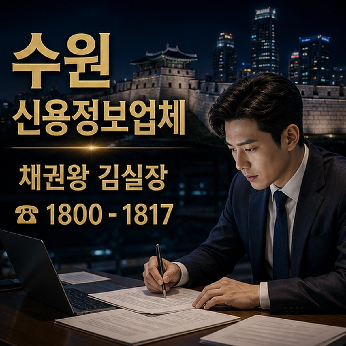 수원 신용정보업체 채권왕 김실장