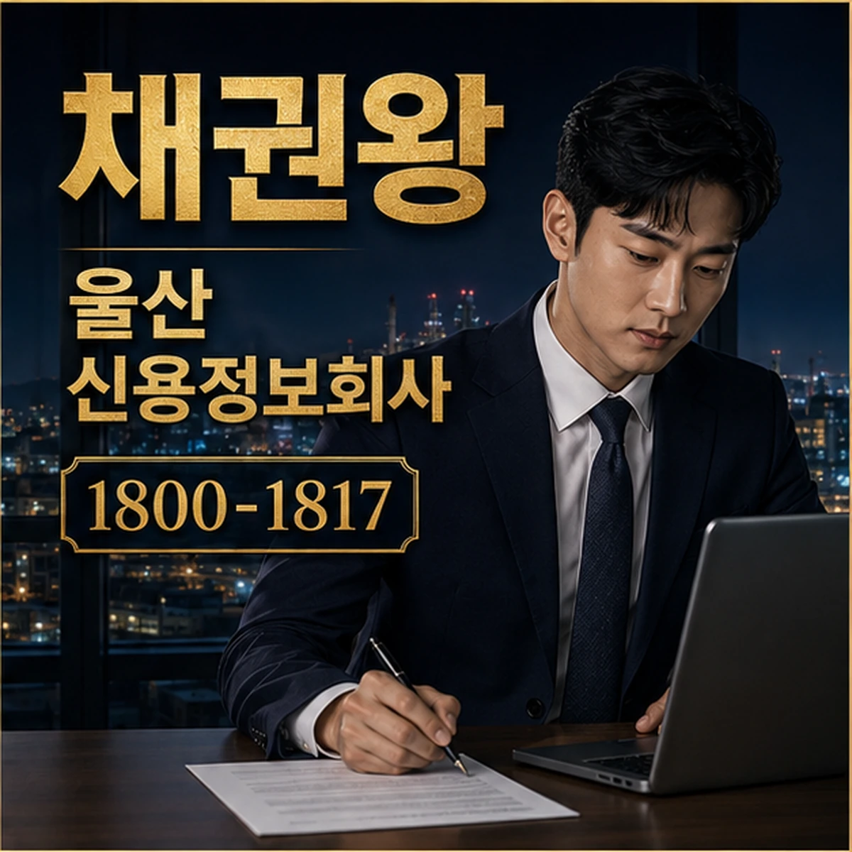 울산 신용정보회사 채권왕 김실장