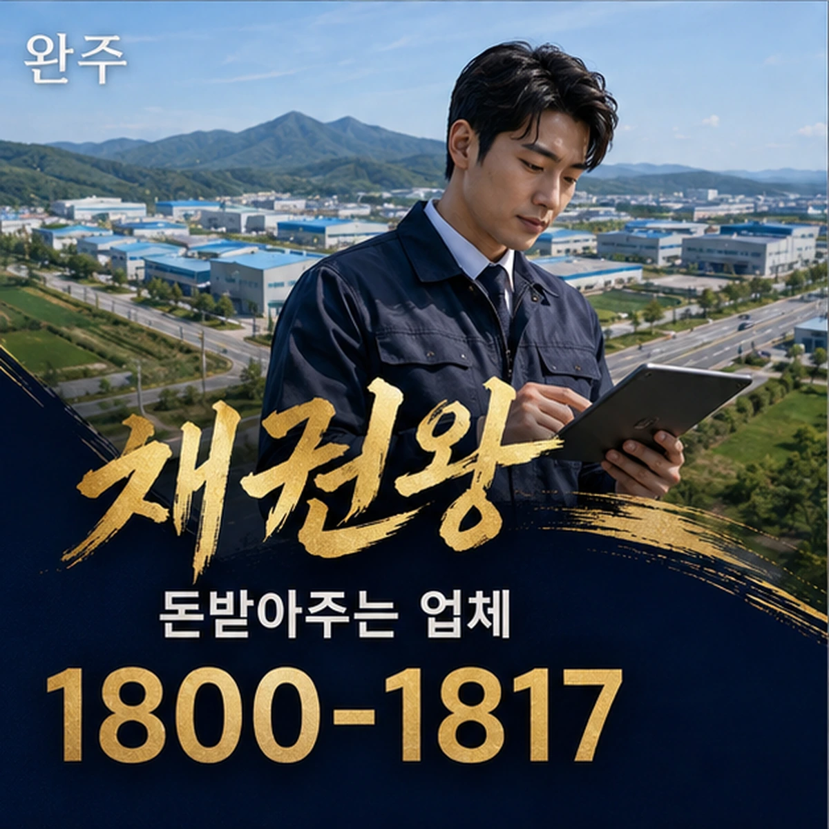완주 돈받아주는 업체 채권왕 김실장