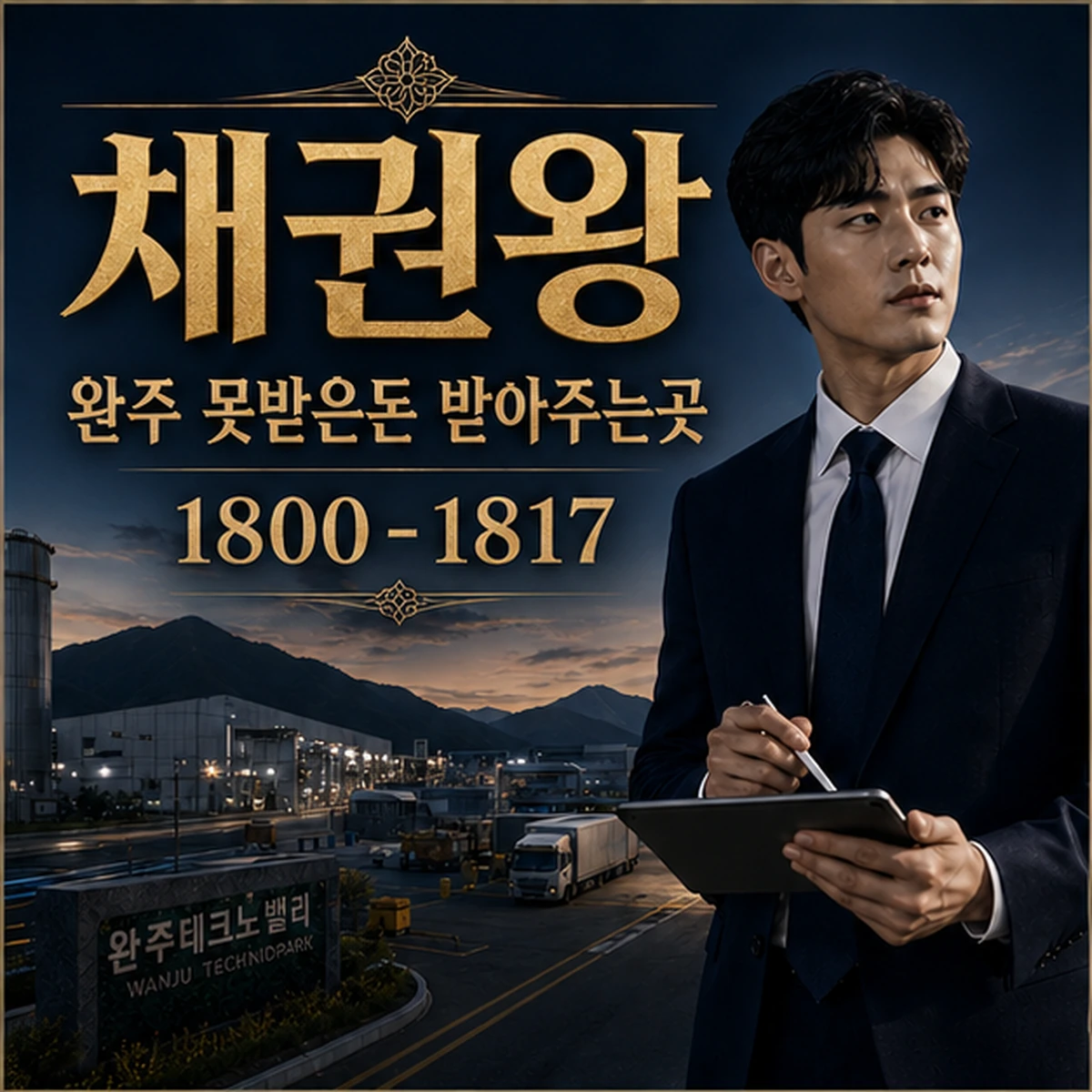 완주 못받은돈 받아주는곳 채권왕 김실장