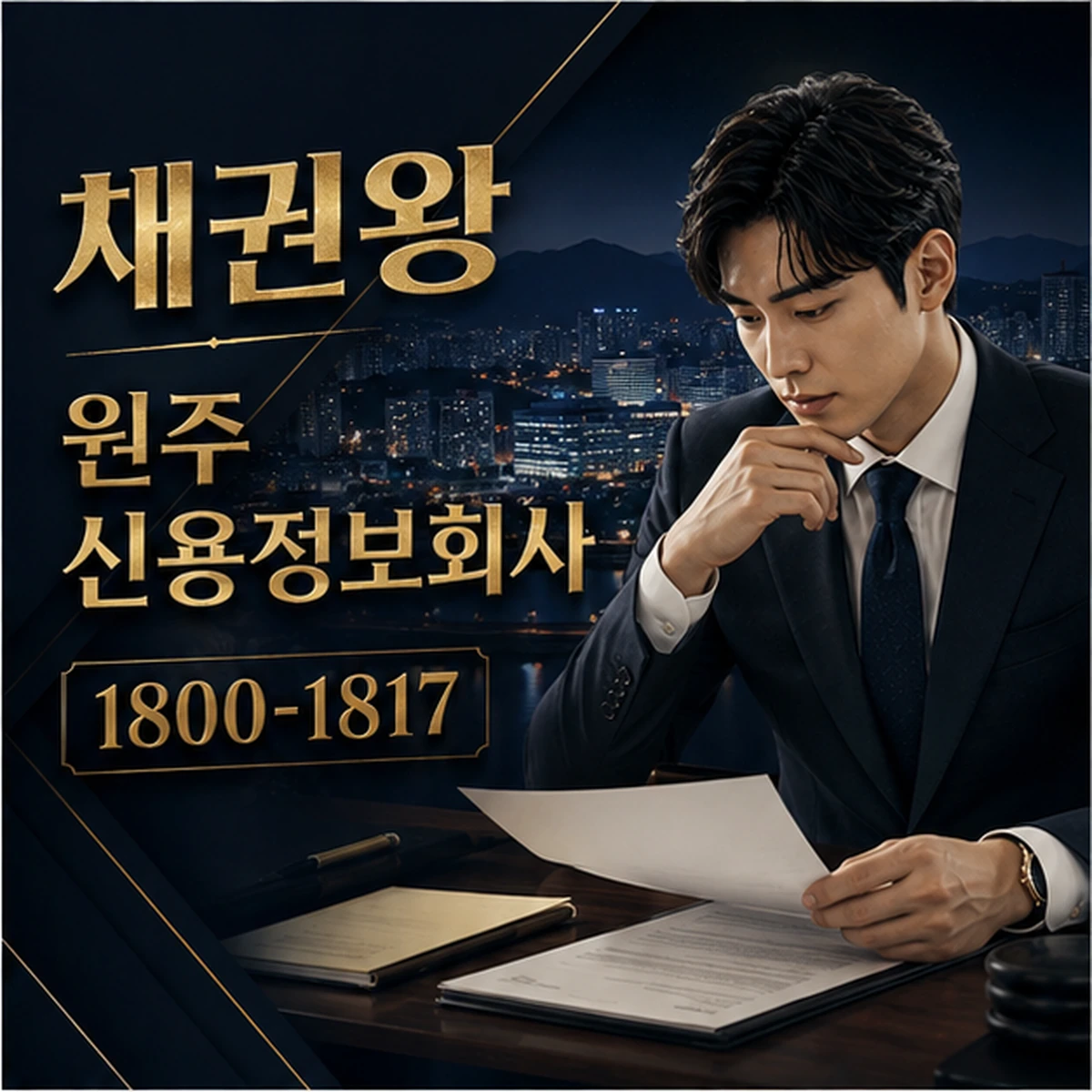 원주 신용정보회사 채권왕 김실장