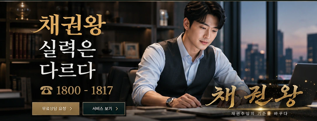 채권왕 김실장 메인 비주얼